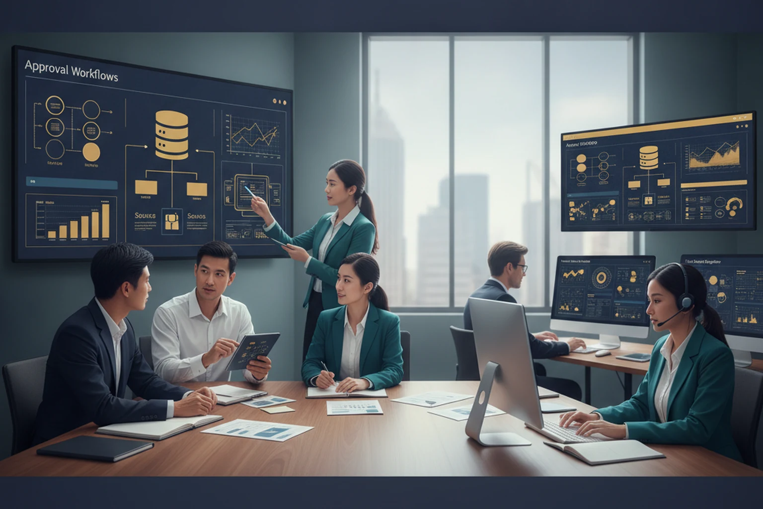 Outsourced Workforce Operations: Intake Source Register editorial illustration